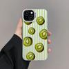 Striped Fruit Pattern Laser Phone Case For IPhone 15 17 Pro Max 16 14 Pro Max Plus 12 11 13 Mini Pro Max Shockproof Back Covers