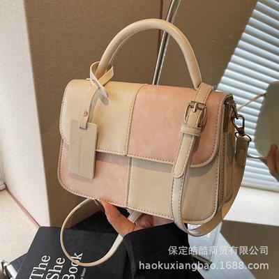 Super Fire Small Bag Women's Autumn and Winter 2025 New Fashion Retro Shoulder Messenger Bag Casual Women's Portable Small Square Bag