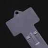 1/5 stuks Supermarkt Snack Plastic Hangstrips Winkel Hang Snacks Display Hanger Haken Handige Winkel Merchandising Clipstrips