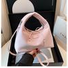Niche bag women's 2025 spring and summer new fashion messenger bag high-end casual portable dumpling bag
