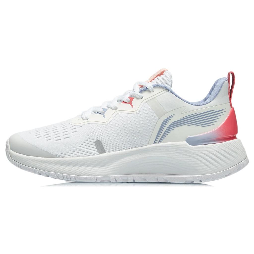 Li-Ning Shadow Essential White Purple Red Women Sneakers Standard-White ARHR108-6