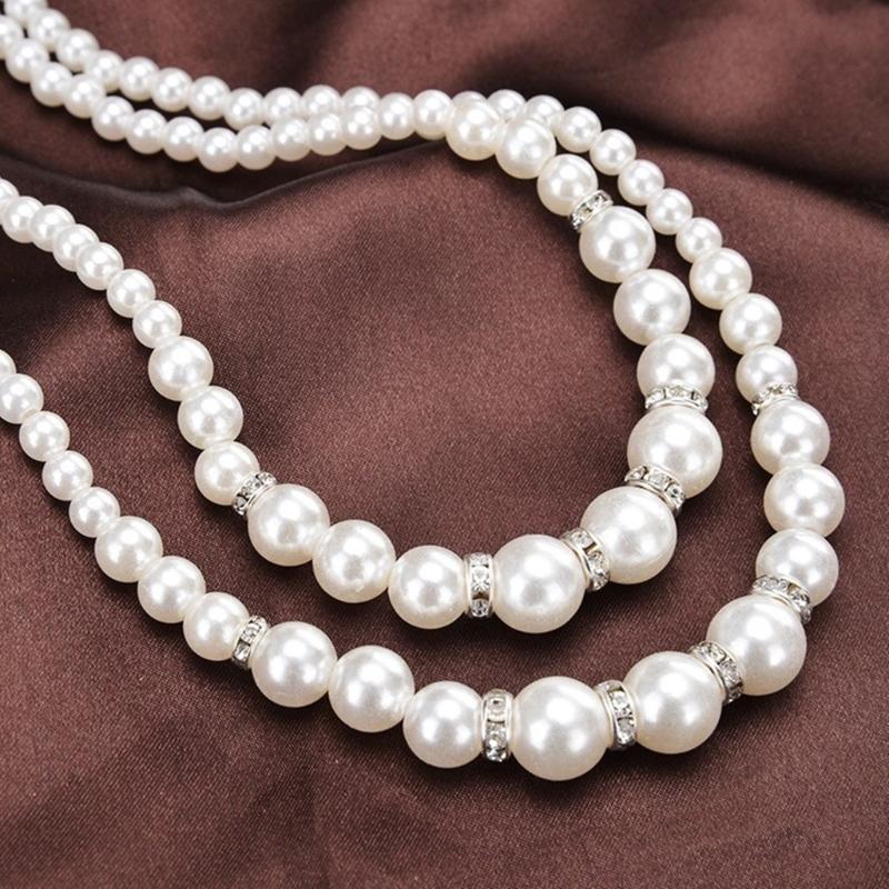 Chain Necklace Beads Choker Beads Neck Jewelry Perfect Gift for Girlfriends