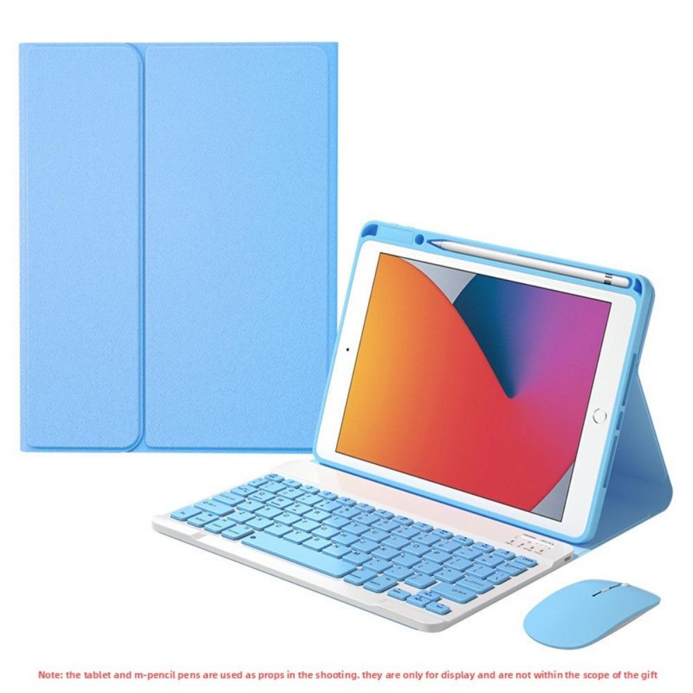 2025 for iPad 11 Pro Case with Bluetooth Keyboard and Pencil Slot Wireless Cover for iPad 10th Gen