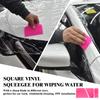 PPF Squeegee Soft TPU Rubber Squeegee Anti-Scratch PPF Film Spatula Water Wiper Blade Scraper Car Vinyl Wrap Window Tint Tools
