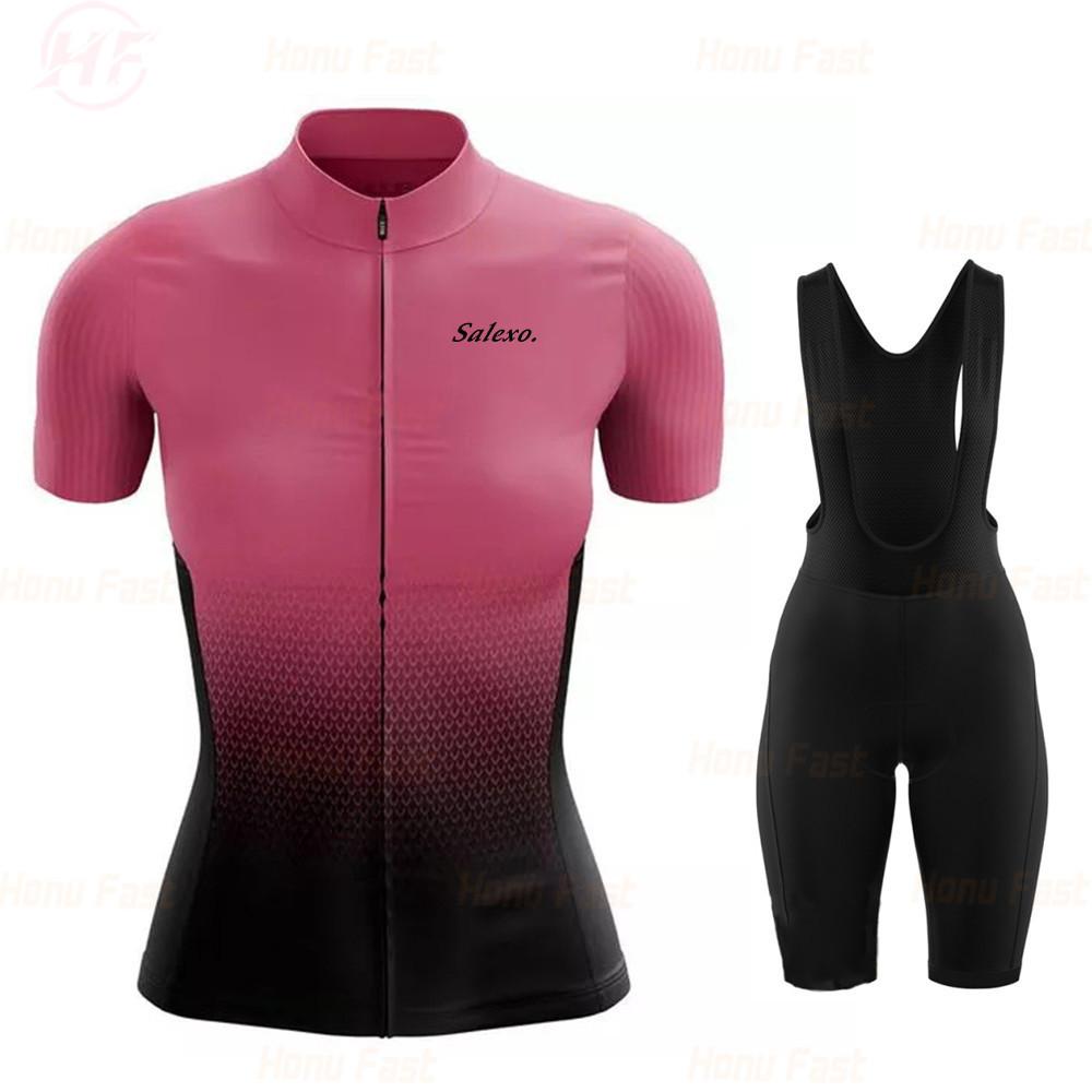 Set Bicycle Short-sleeved Quick-drying Mountain Bike Off-road Cycling Suit Equipment Women's 2026 Summer Breathable Suit Cycling Suit