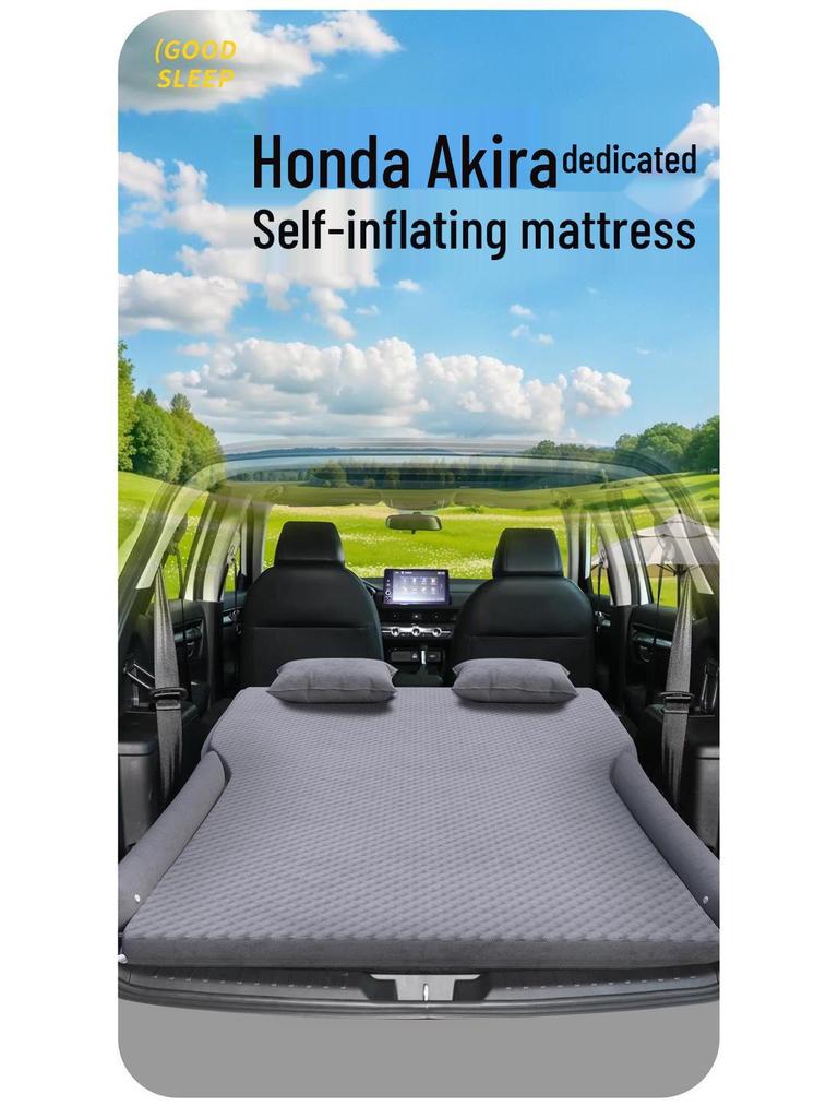 Compatible with 25 Honda Breeze Models: Inflatable Car Bed Mattress for Trunk and Rear Seat