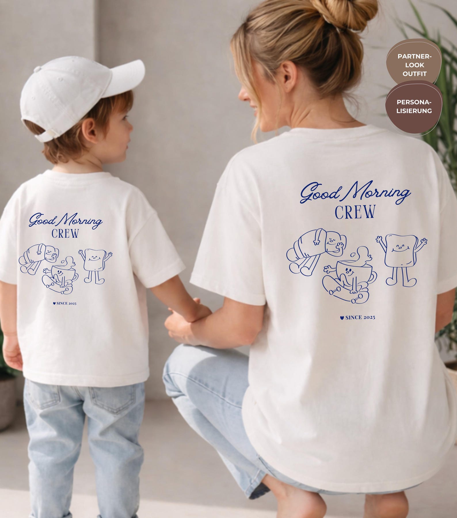 Personalized Matching Outfit for Mother and Child - Baby and Mother Partner Shirts - Gift for Mom - Mother s Day - Personalized T-Shirt XL