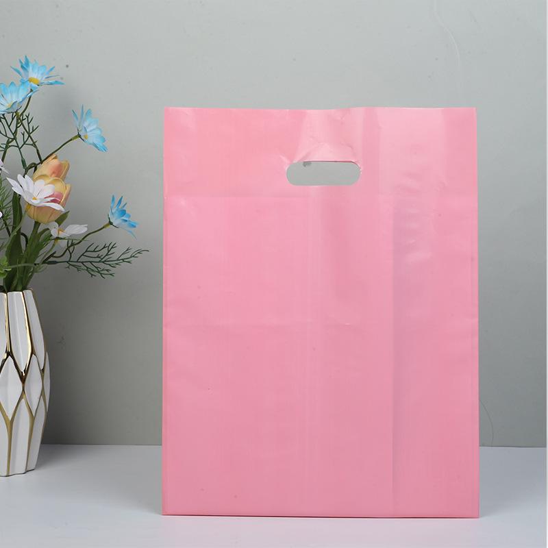 Double-layer Thickened Gift Tote Bag Flat Mouth Four Finger Plastic Pouch Clothing Cosmetics Accessories Shopping Packag Bags Multi-scenario Applicat