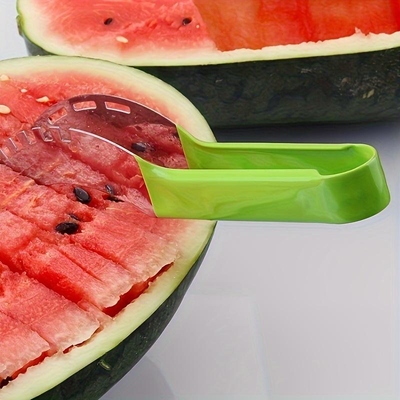 Stainless Steel ABS Watermelon Slicer, a Multifunctional for Conveniently Cutting Large Fruits And Vegetables