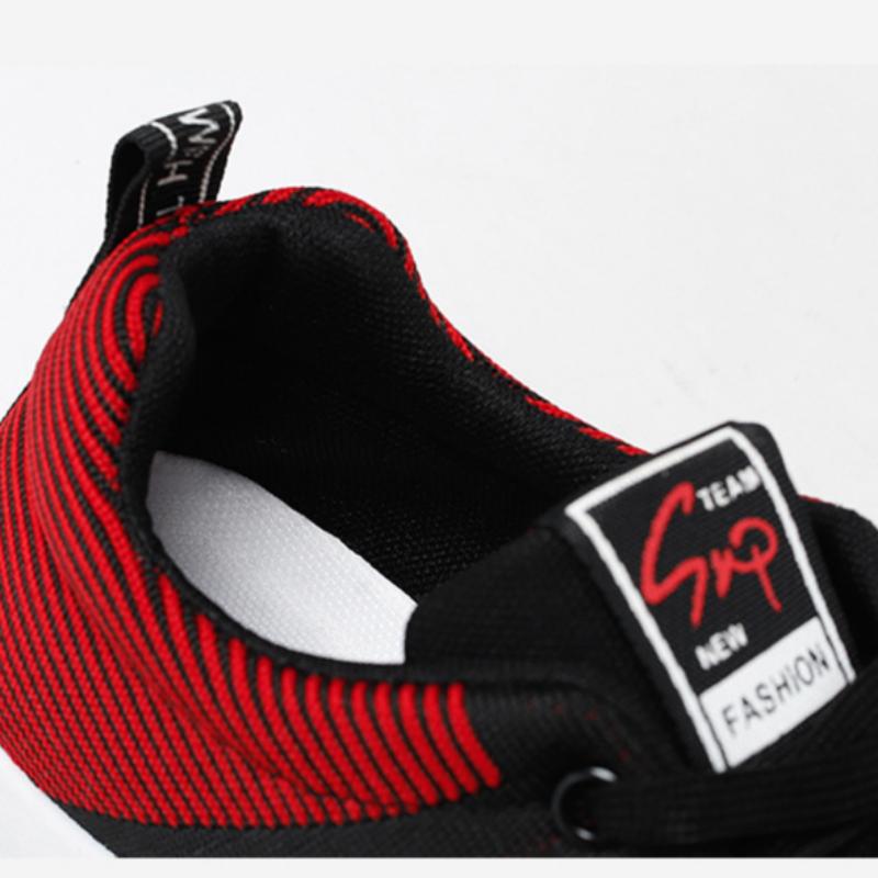 Nowe modne oddychające sznurowane buty do biegania lekkie, codzienne, męskie, buty sportowe z miękką podeszwą