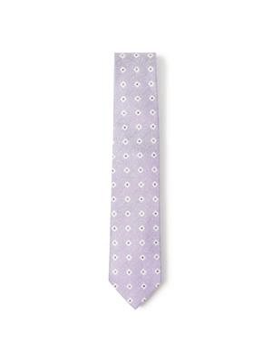 [BEAMS HART] Silk Tie, Small Pattern Tie, Men's, LAVENDER, ONE SIZE