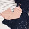 Summer Women Lace Hollow Out Peter Pan Collar Single-breasted Party Dresses Short Sleeve Female Robes with Belts