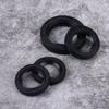 4Pcs Rubber Crank Case Oil Seal Black Engine Oil Seal Durable Oil Seal Kit  For Scooters