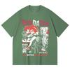 230 Gsm 100% Cotton DanDaDan V4 Occult Battle Print Unisex Heavy Cotton T Shirt