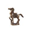 1PCS Creative Brass Horse And Monkey Cute Statue Key Chain Pendant Home Office Desktop Ornaments Funny Toys