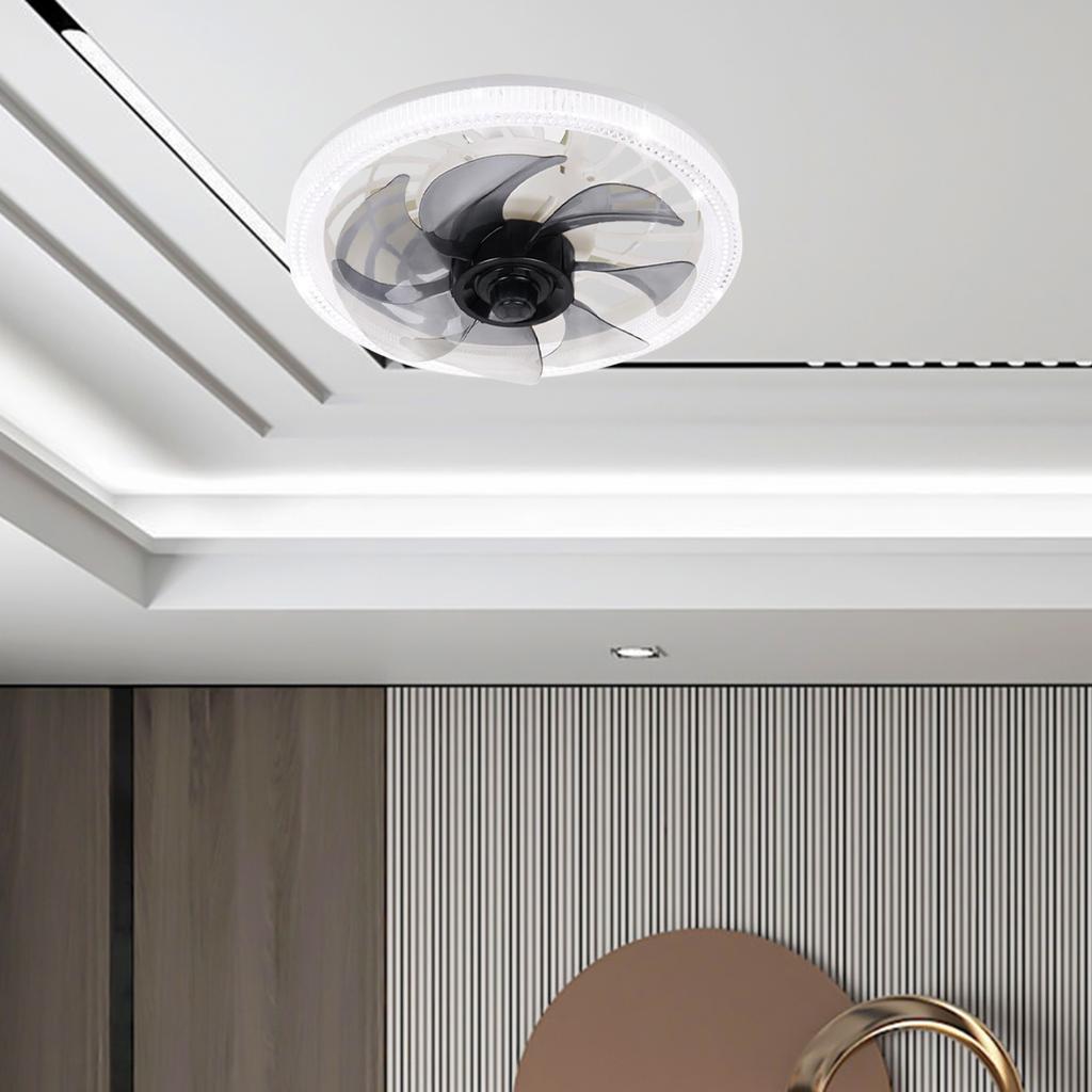 12palcový stropní ventilátor s dálkovým světlem 4 nastavitelné rychlosti větru Tichý ventilátor 3 nastavitelná lampa pro kancelářskou domácí jídelnu
