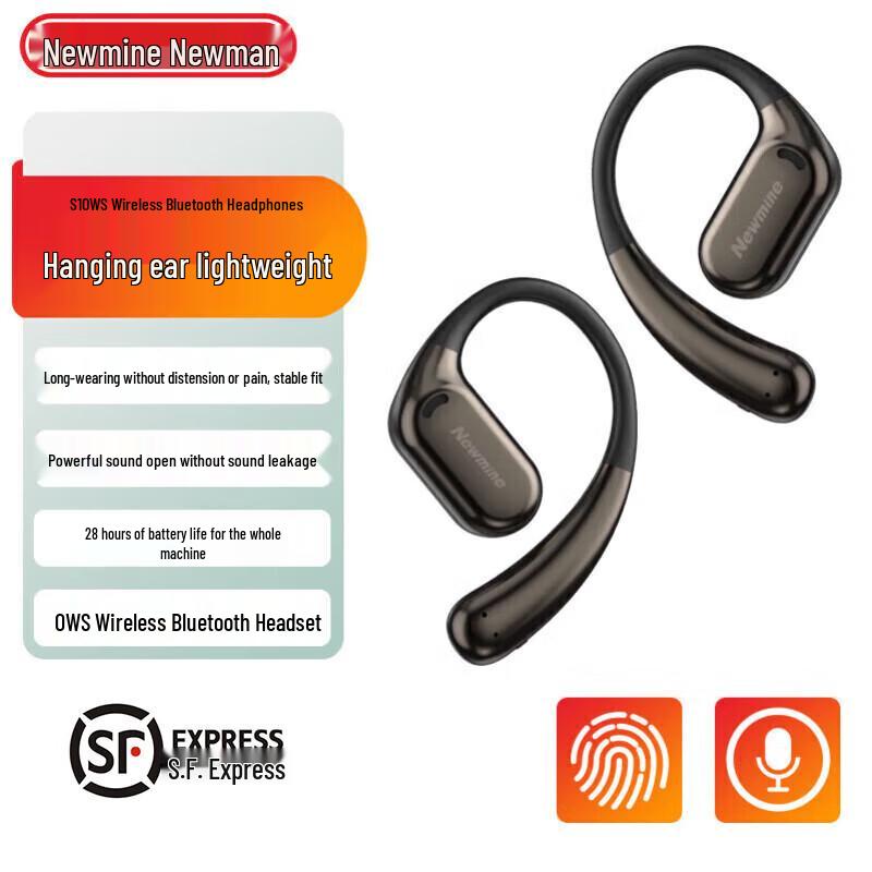 Newman OWS Air Conduction Open-Ear Wireless Sport Headphones