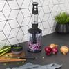 Princess 221221 Immersion Blender - 1000 Watts - 4 Blades - 25 Cm Stainless Steel Foot and Soft Touch Handle - with Measuring Cup