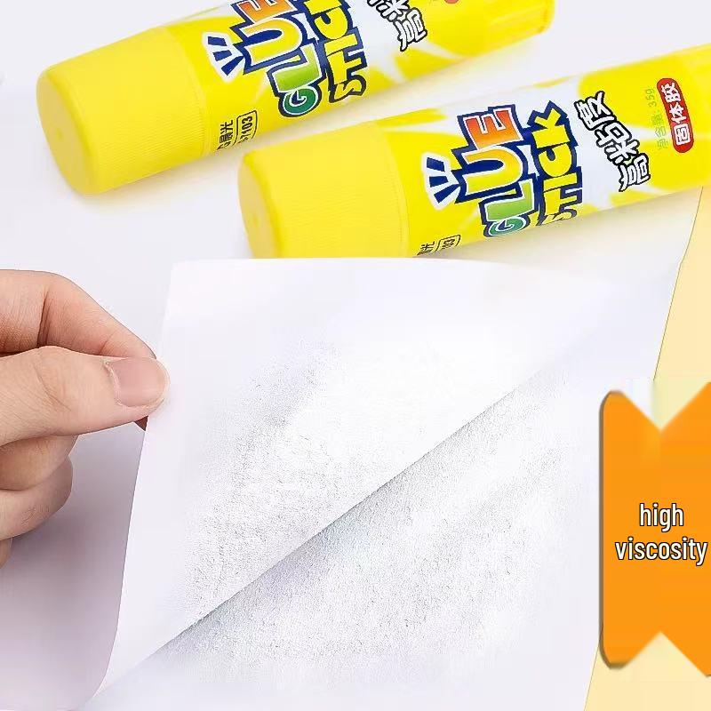 Chen & Guang Multi-functional High Viscosity Solid Glue Stick, 21g - Ideal for Student Crafts and Office Use