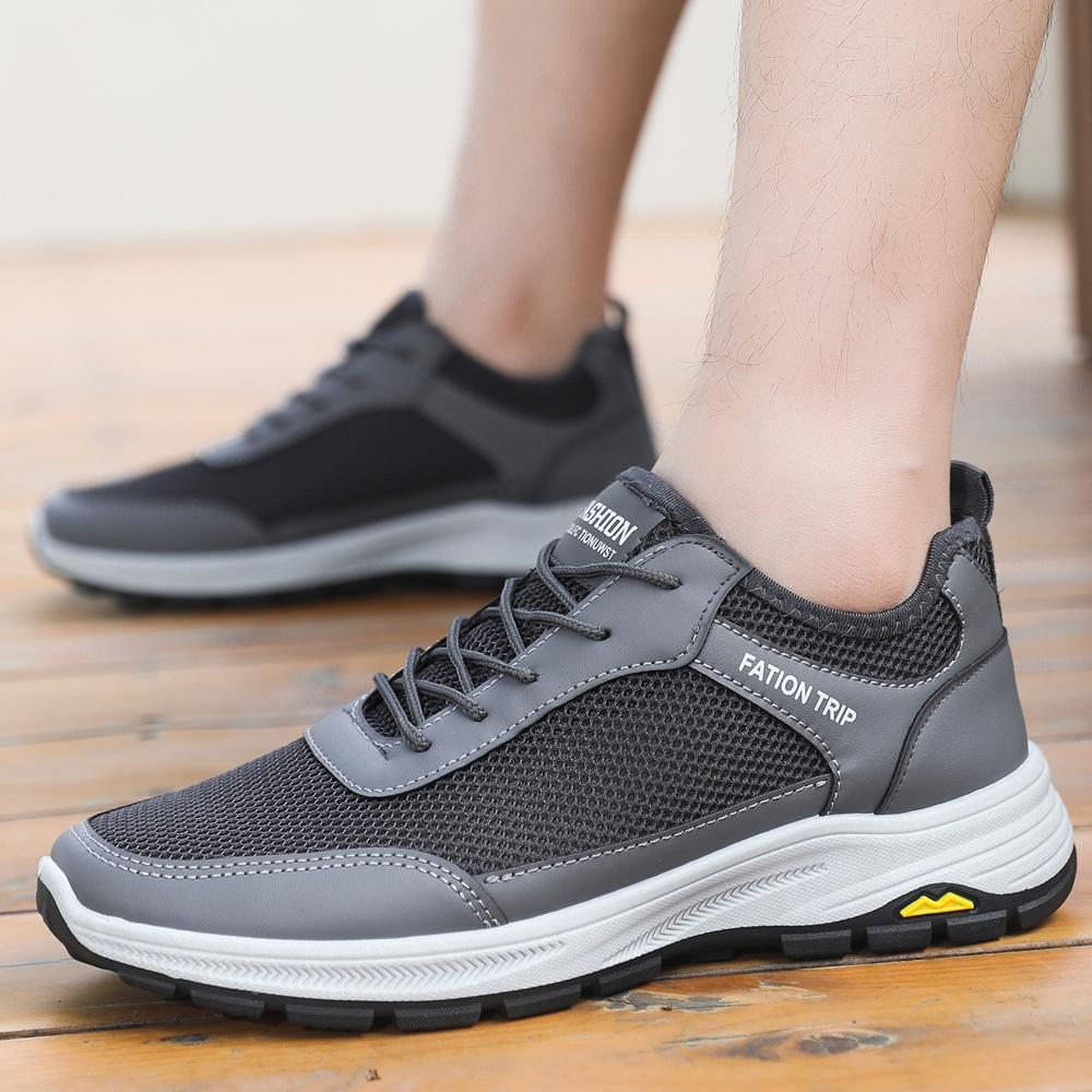 Summer new hollow and breathable outdoor soft-soled mesh shoes soft-soled lightweight and breathable sports and leisure shoes 39