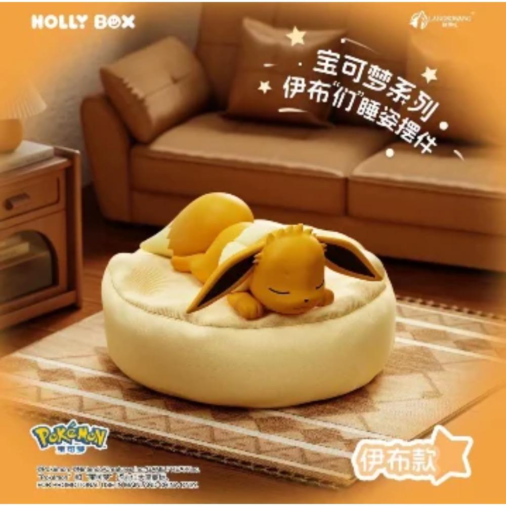

Original Eevee Sleeping Posture Series Blind Box Mystery Box Anime Figures Vaporeon Sylveon Espeon Umbreon Collection Decor Gift