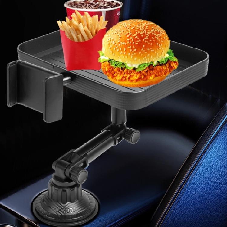 Car Cup Holder Tray with Swivel Base 360 Adjustable Car Cup Holder Expander