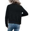 Women's Casual V-Neck Single-Breasted Long-Sleeved Knit Cardigan Long-Sleeved Knit Cardigan Top