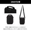 Metrex Shoulder Bag 4L Vertical Lightweight Casual 19111 Black [Ace Gene]