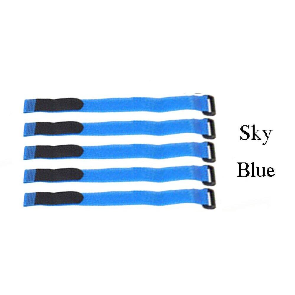 1 buc curele antiderapante din nailon pentru cabluri, curele autoadezive multicolore pentru baterie RC, antiderapante pentru cabluri