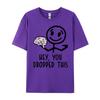 Hey You Dropped This Brain Enthusiast Cream T Shirt High Quality T Shirt for Men