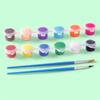 DIY Straw Hat Craft Set Handmade Straw Sun Hat Painting Kits for Children Interactive Party Art Supply Classroom Props