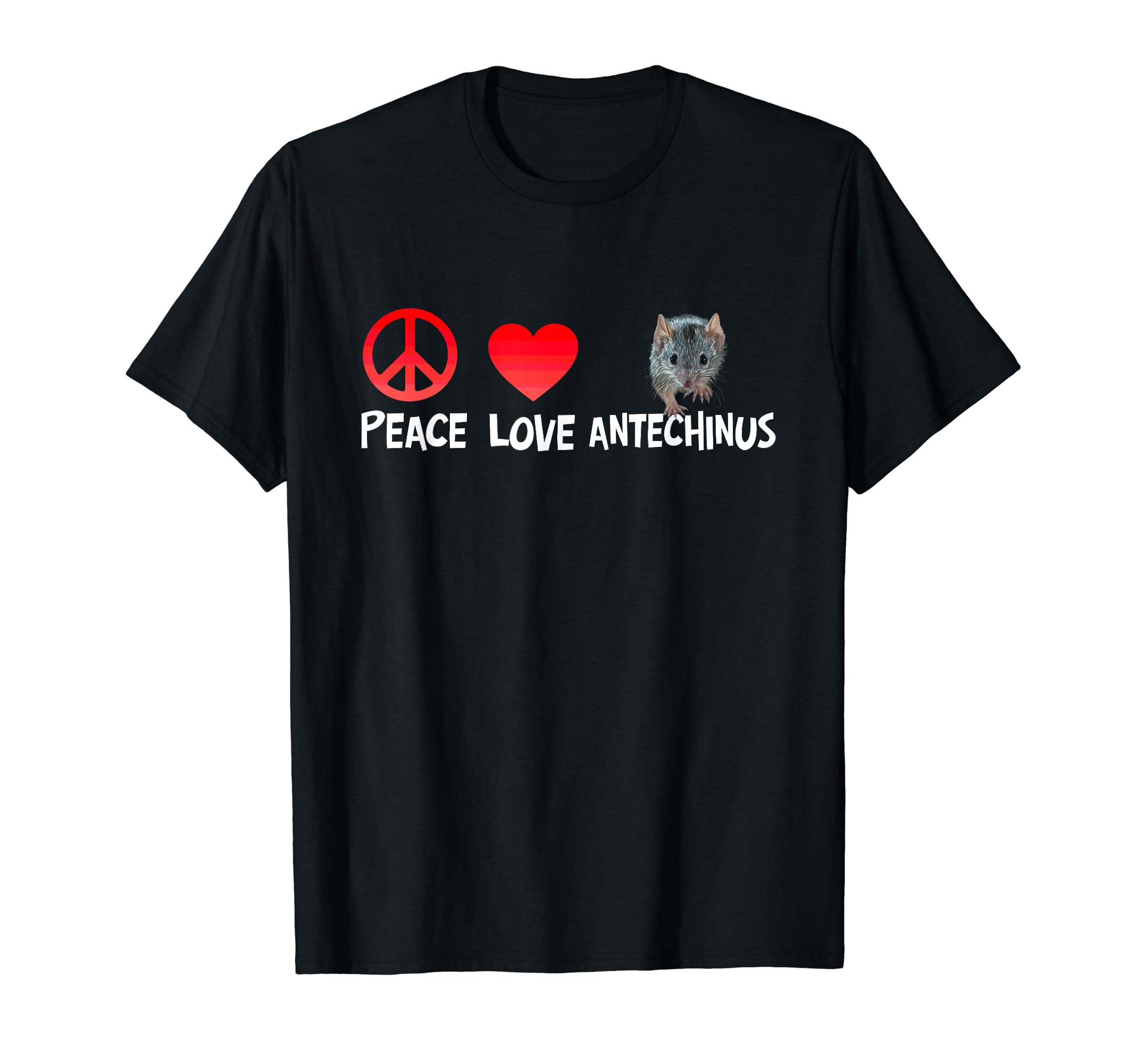 Peace-loving Antechinus Funny Marsupial Mouse Humor T-Shirt