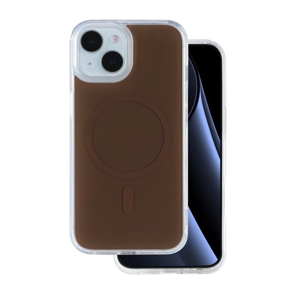 Nakładka Lowkey Mag Do Iphone 14 6,1" Brązowa