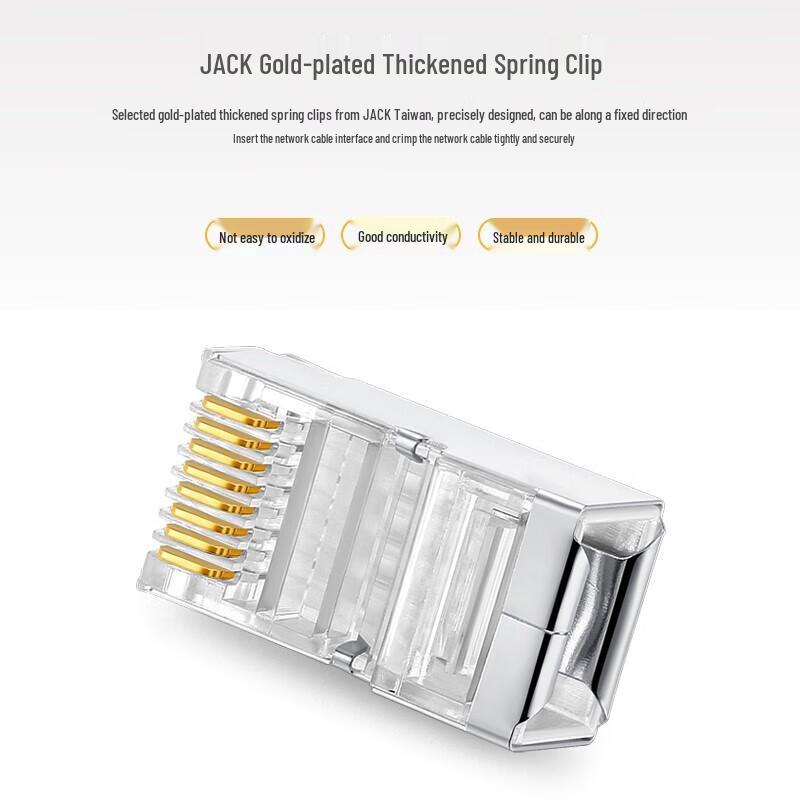 Shengwei Cat6/6A RJ45 Gold-Plated Ethernet Network Connectors