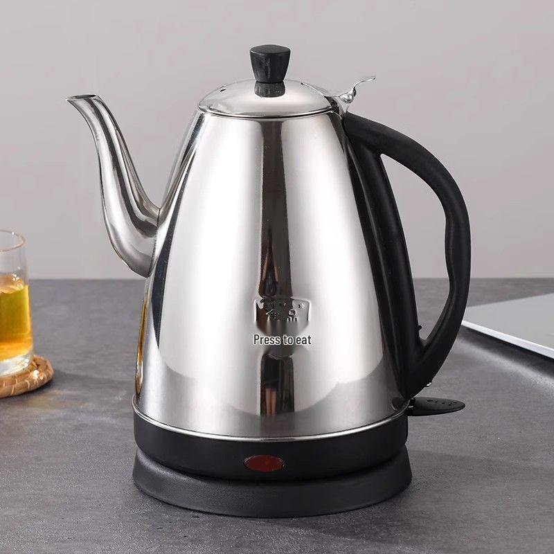 304 Stainless Steel Long Spout Electric Kettle for Tea & Hot Water