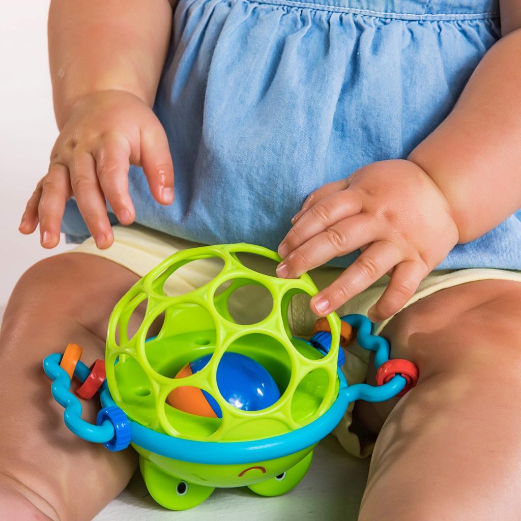 Bright Starts Oball Jingle Shake Pal Months and Stroller Toy Teething Rattle Softball Baby Gift 10063 & [0 Up]