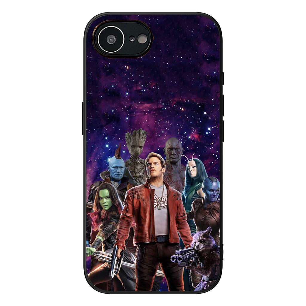Phone Cover Guardians of the Galaxy Marvel Groots for Apple iPhone 16 15 14 11 Pro Max 7 8 Plus SE2 SE3 SE 2022 2020 Soft Case