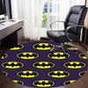 1pc Batman Office Round Area Rug, Under Office Chairs Bedroom Living Room Home Decor, Room Deco, Available in Various Sizes