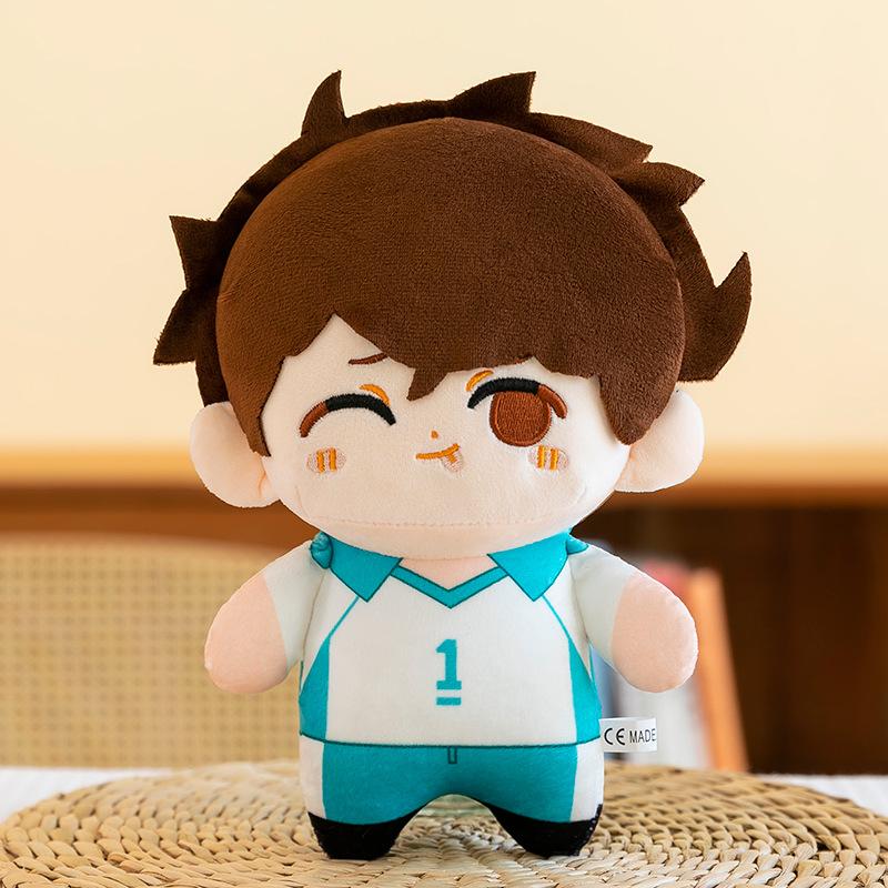 

23 см Кавайная Плюшевая Игрушка Haikyuu Волейбольная Набивная Аниме Кукла Хюга Сёё Тобио Кагэяма Ю Нисиноя для Фанатов Детский Подарок на День Рождения 23cm