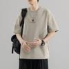 Summer Short-Sleeved T-shirt Men's New Summer Top Loose Half-Sleeve T-shirt Boys Clothes Trendy Handsome