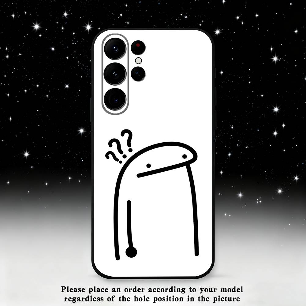 

celular flork Phone Case For Samsung S25,S24 Ultra,S20,S30 plus,S22 plus,S23,S30 Ultra 5G Silicone Black Shell Samsung S225G