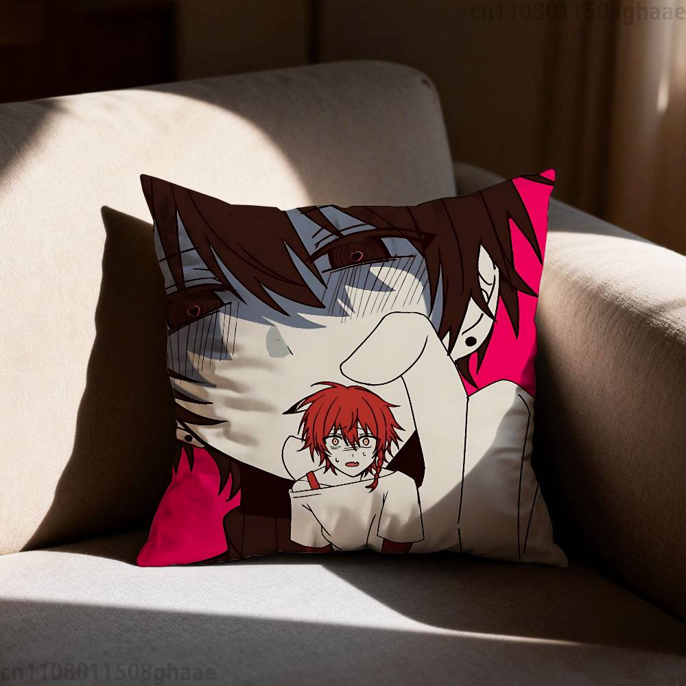 Game Zeno Remake Pillow Case Square DoubleSided Printing Short Plush Sofa Cushion Cover Bedroom Bedside Pillow
