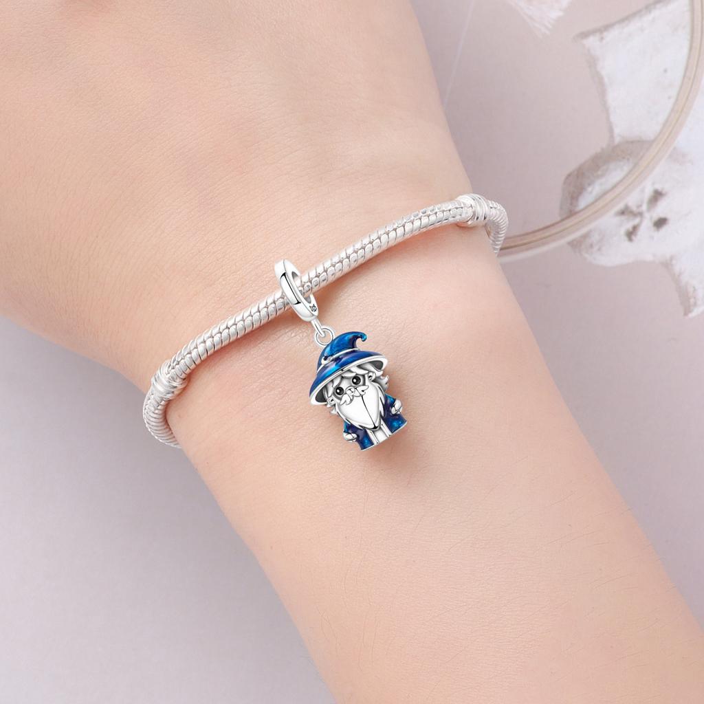 Copper Witcher Cute Grandpa Original Pendants Bracelet Charms Jewelry Party Beads Diy Trendy Gifts