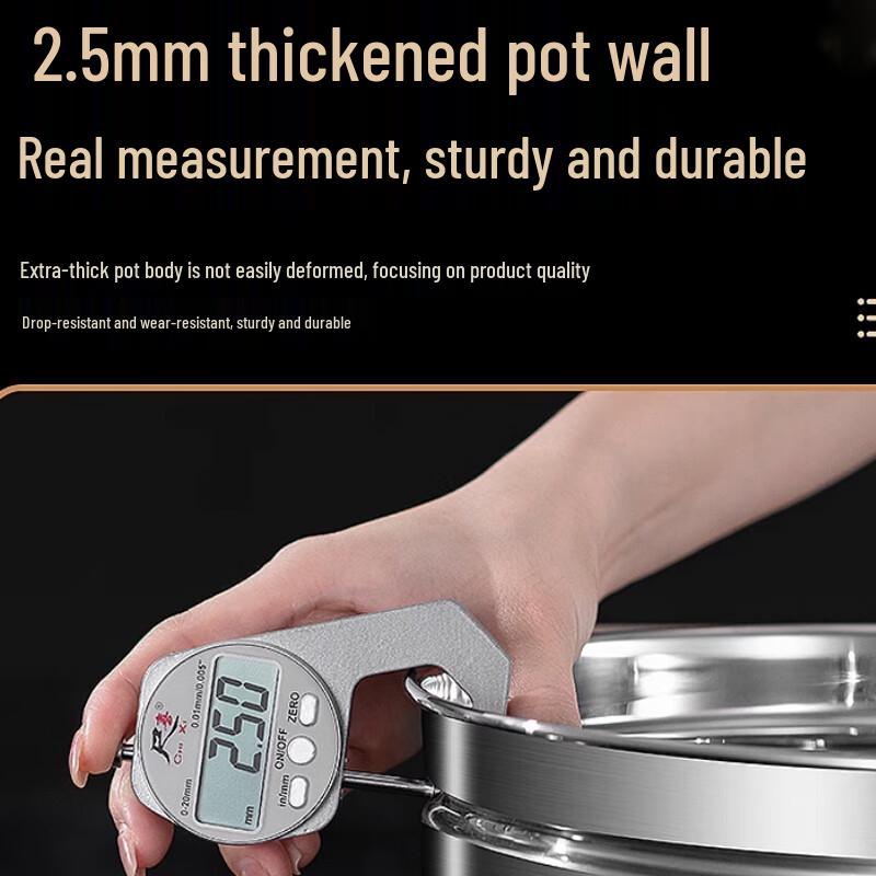 Sule Víceúčelový parní hrnec z nerezové oceli 316