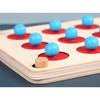 Baby Wooden  Memory Match Chess Montessori Game Kids Party Game Wooden Educational Toy Interaction Game Ability Toy for Children