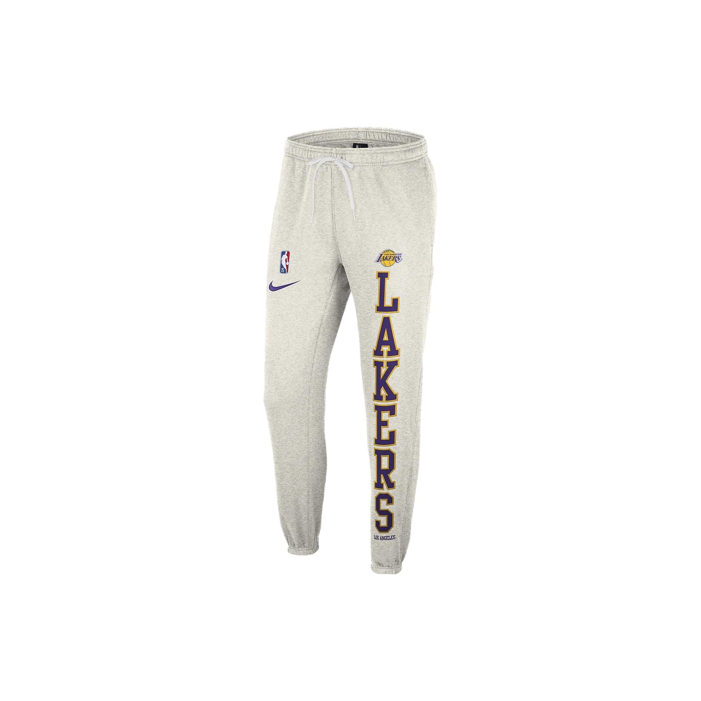 Nike x NBA LA Lakers Courtside Sweatpants  White  Men s DB1542-051 XXL