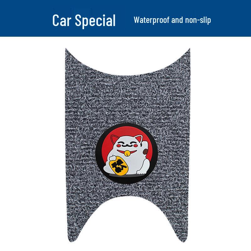 Waterproof, Non-Slip Wear-Resistant Silk Loop Foot Mats for Xinlei Xiaomeng Y Electric Scooter