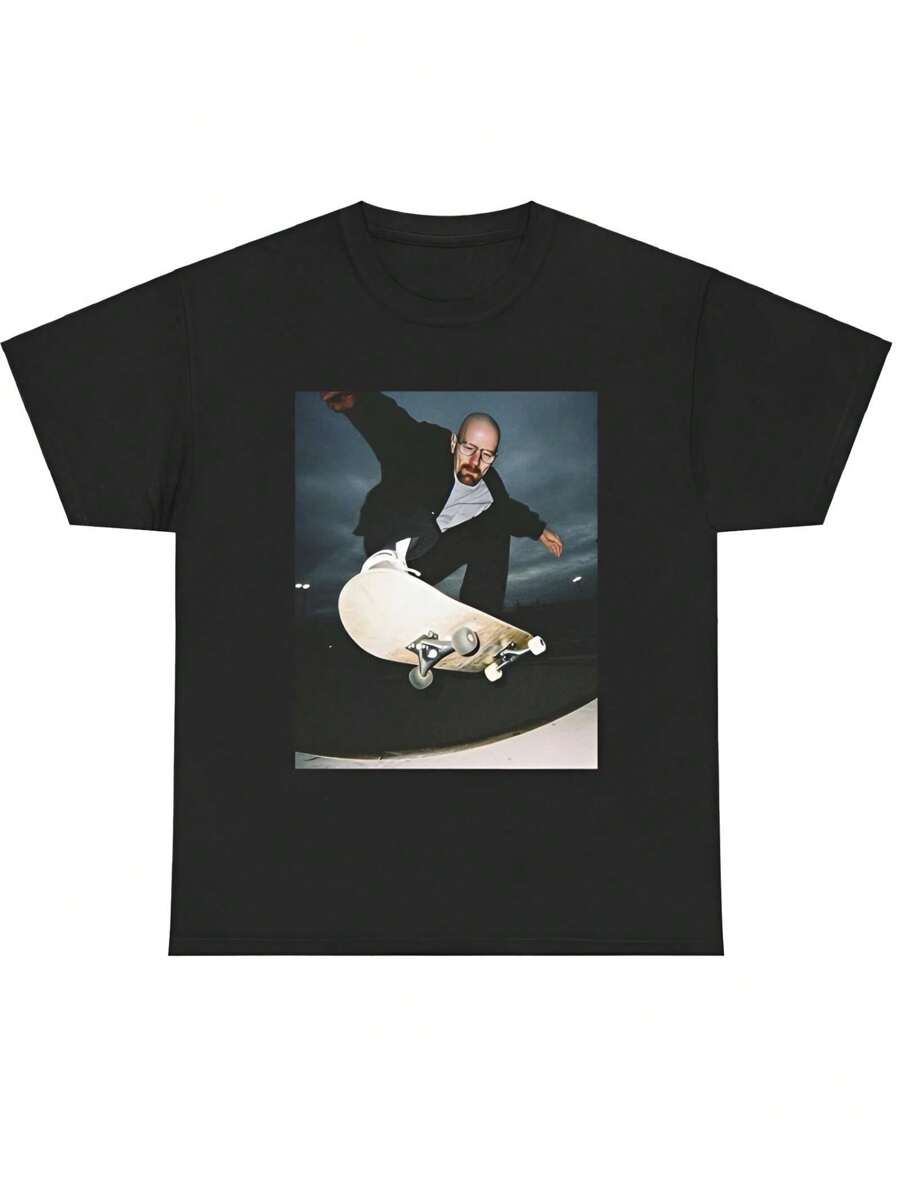 

Heisenberg Vintage, Walter White 90s Skate T-Shirt Unisex s Vintage Black T-SHIRT S