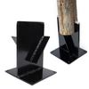 Wood Splitter 180mm Diameter High Strength Steel Manual Firewood Kindling Splitter Wedge for Firepla