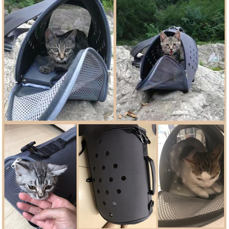 Breathable Cat Carrier Bags Durable Space Baggo Carrying Travel Capsule Cage Portable Bag Pet Supplies